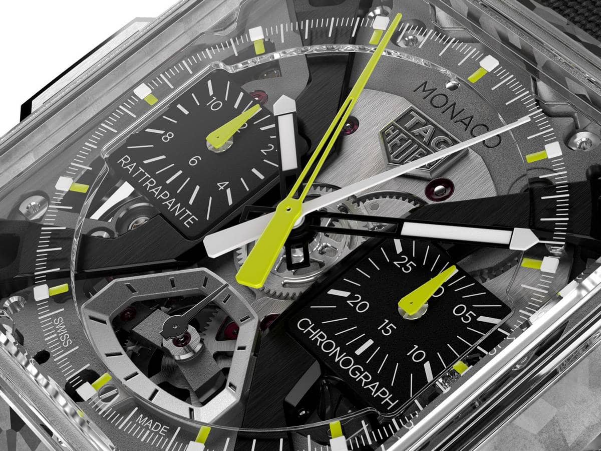 Tag Heuer Monaco Split-Seconds in TH-Titanium