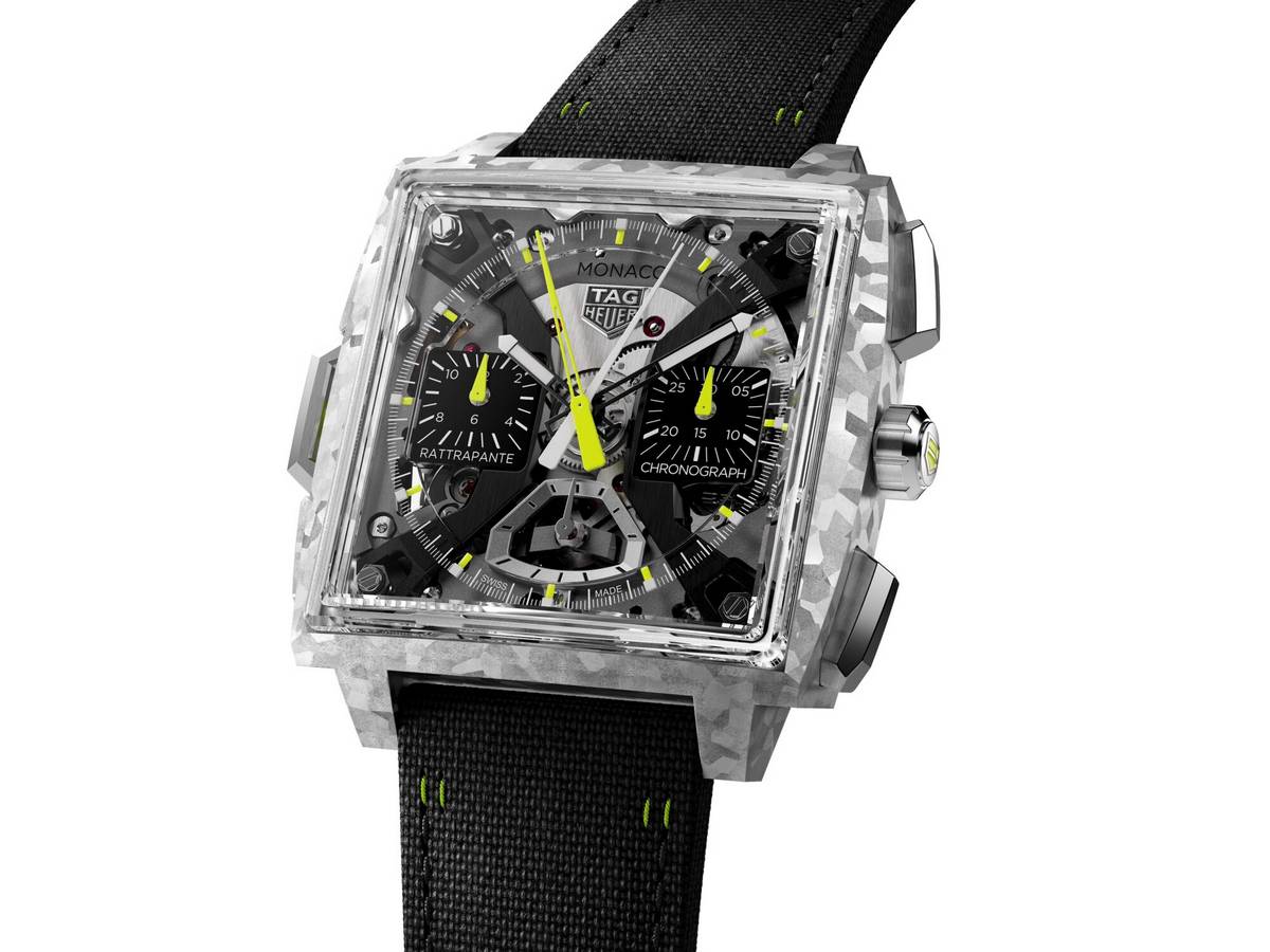 Tag Heuer Monaco Split-Seconds in TH-Titanium