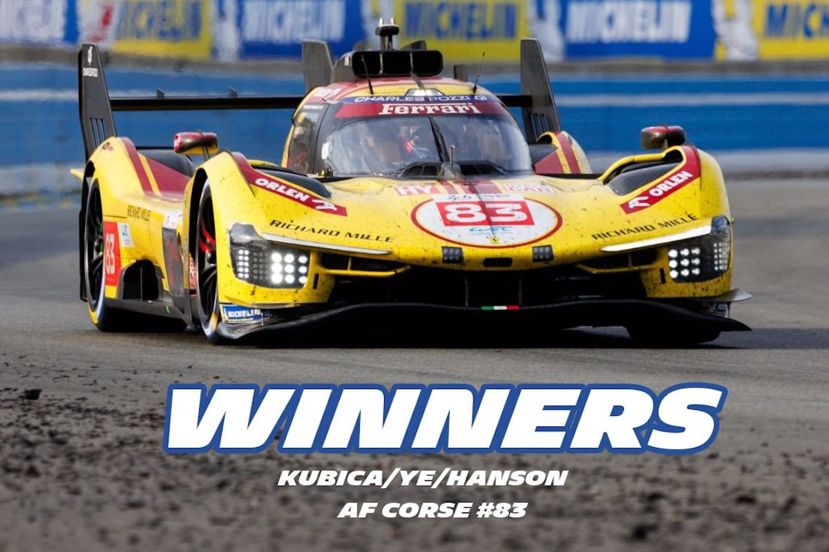 ferrari 24 ore le mans 2025