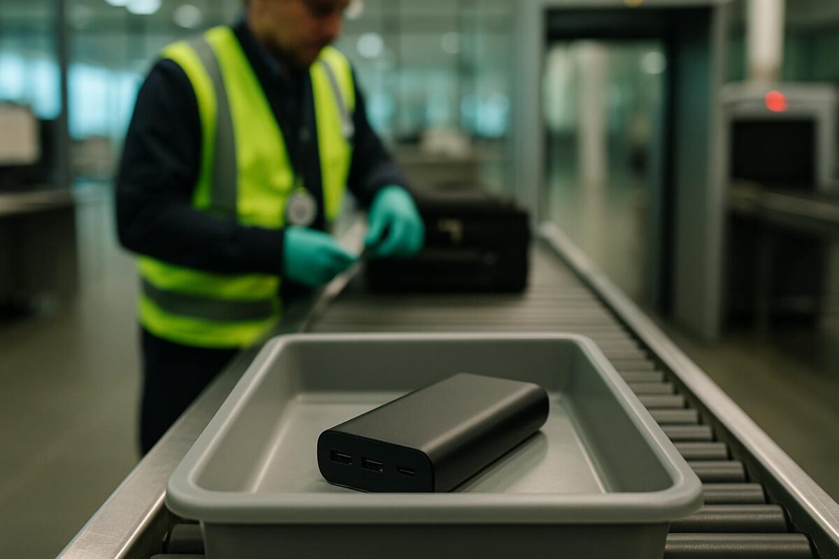 powerbank aereo controlli sicurezza