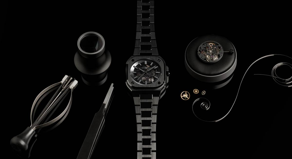 Il nuovo segnatempo BR 05 Skeleton Phantom Ceramic