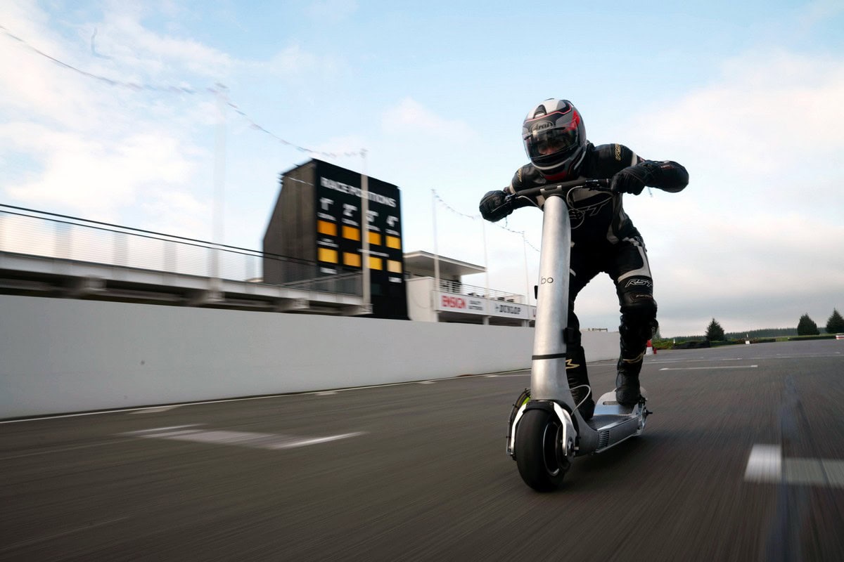 Bo Turbo prova con pilota