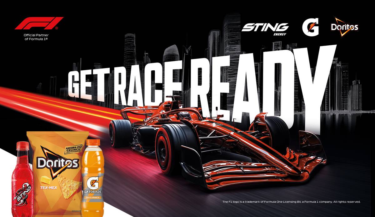 PepsiCo annuncia una partnership globale con Formula 1