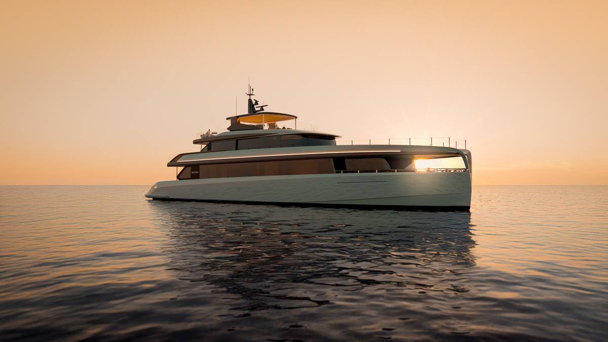 Yacht Maiora 42 Exuma, profilo slanciato e design moderno