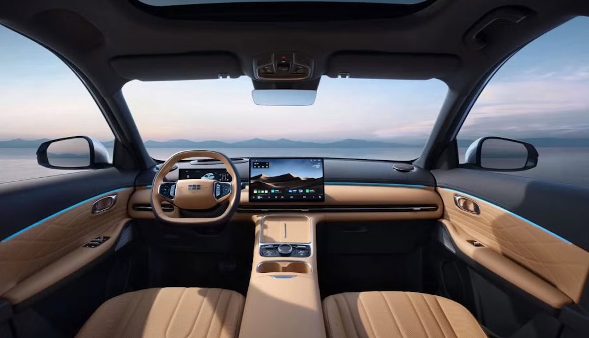 Interni Geely Starray EM-i