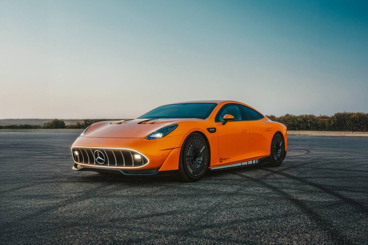 Mercedes-AMG GT XX Concept test Nardò