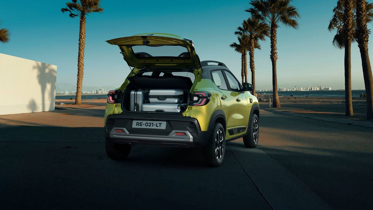 Bagagliaio del nuovo Renault Kiger