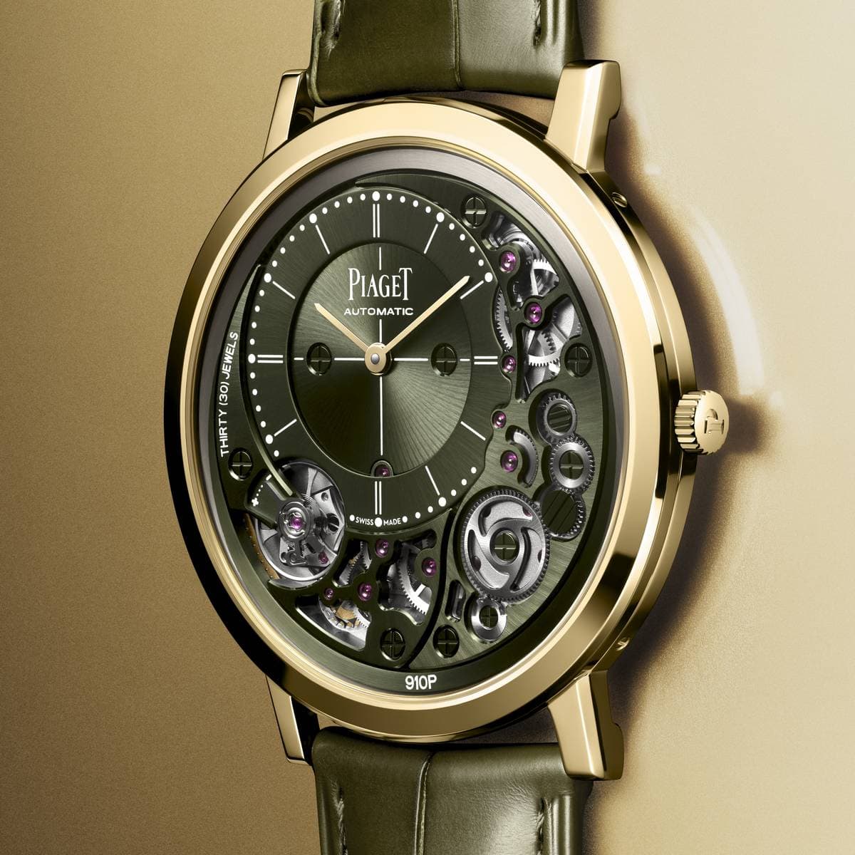 I nuovi Piaget Altiplano in oro e verde
