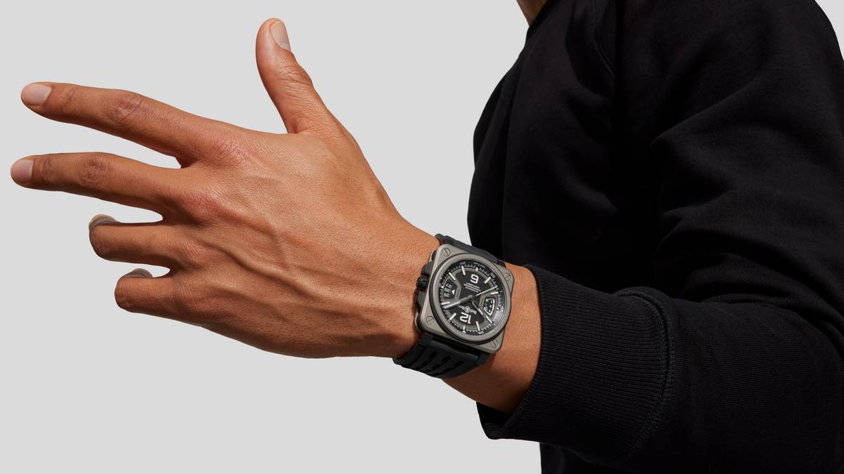 Bell & Ross BR-X3 Black Titanium quadrane e cassa