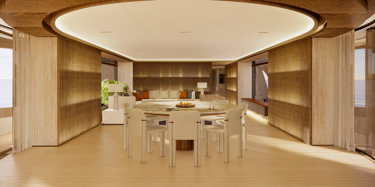 Benetti Oasis 42M interni