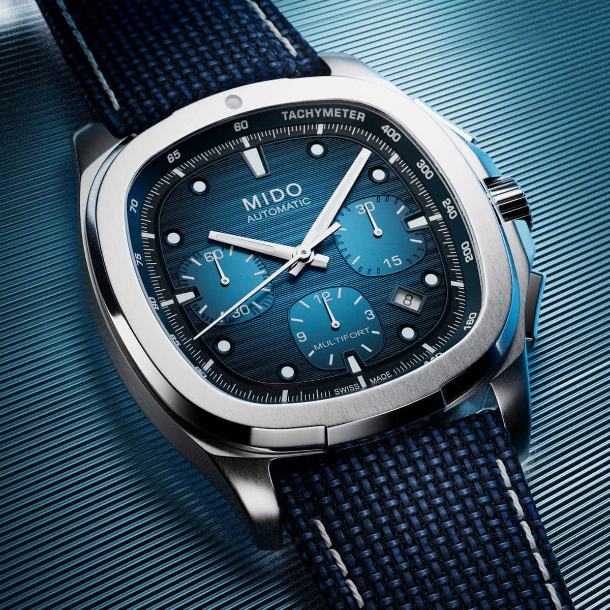 Cassa e quadrante Mido Multifort TV Chronograph
