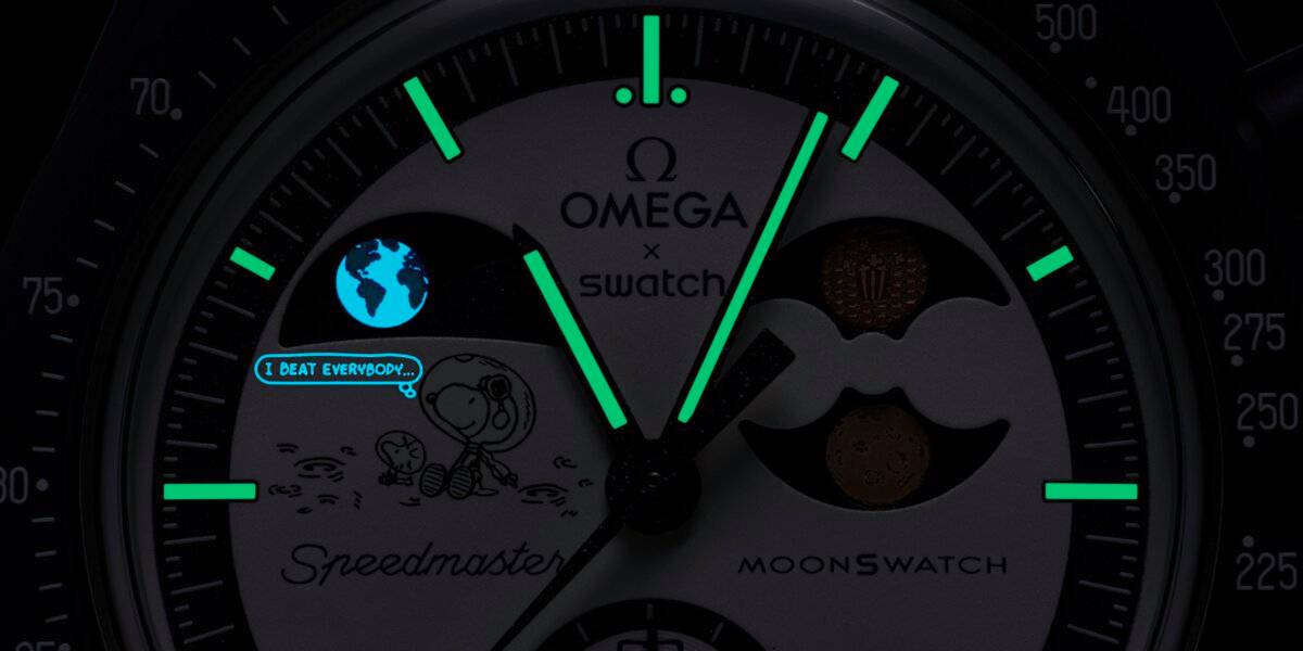 Swatch MoonSwatch Mission to Earthphase – Moonshine Gold