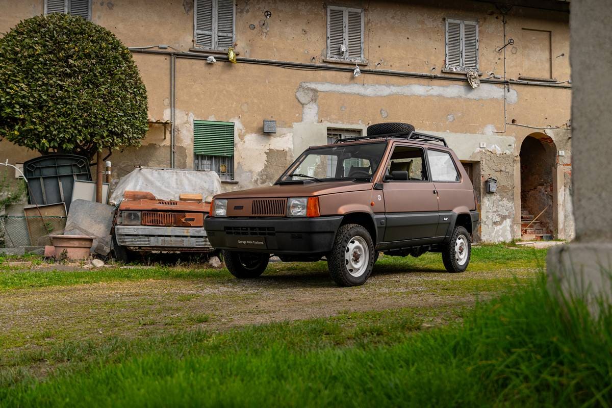 Il restomod Panda 4x4e I Taddeo Garage Italia Customs
