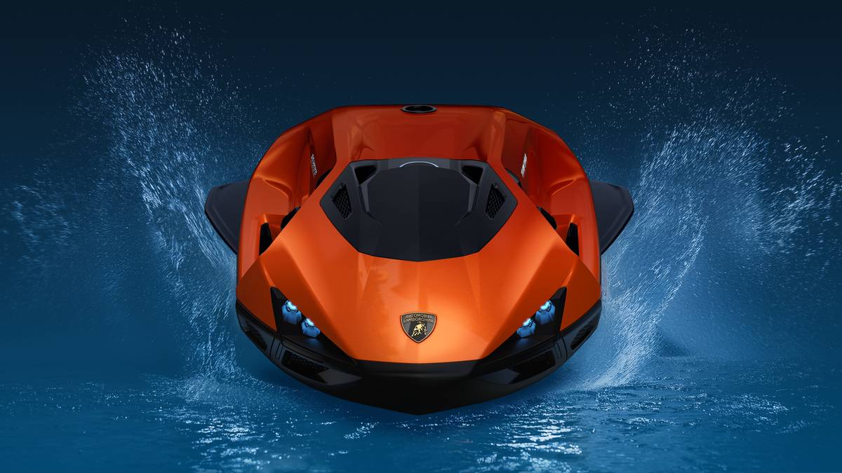 Il nuovo water toy Seabob SE63 Lamborghini