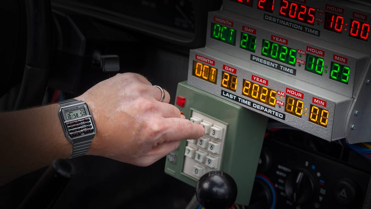 Casio Ritorno al Futuro 40 anniversario edizione limitata