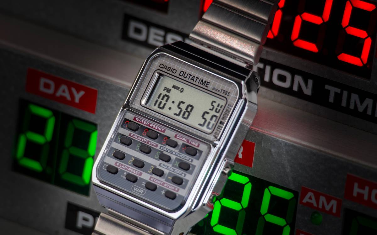 Casio Ritorno al Futuro 40 anniversario