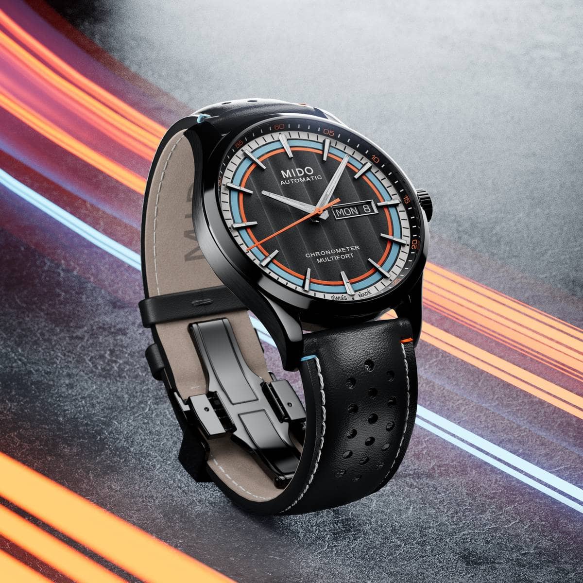 Mido Multifort Chronometer1 Racer doppio cinturino