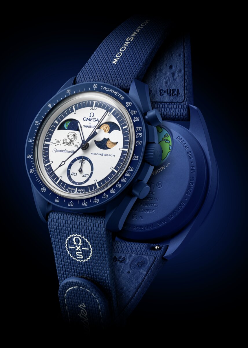 MoonSwatch Mission to Earthphase – Moonshine Gold scheda tecnica