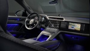 Porsche Cayenne Electric 2025 interni