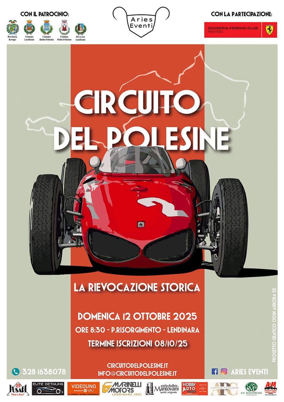Circuito del Polesine, evento storico di rally, con auto da corsa su strada, commemorazione, rally, luffa, auto da corsa, torneo di rally, con auto sportive, guida sportiva, evento automobilistico, rally storico.