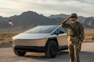 tesla cybetruck militare