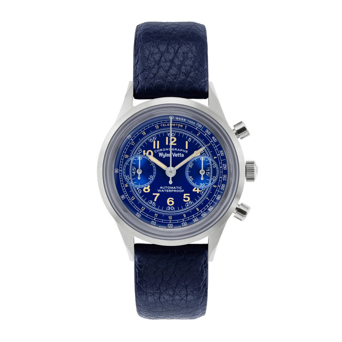 Wyler Vetta Chronographe 36 mm Blu