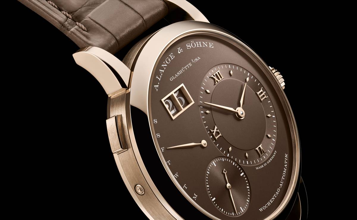 A. Lange & Söhne Lange 1 Daymatic Honeygold calibro