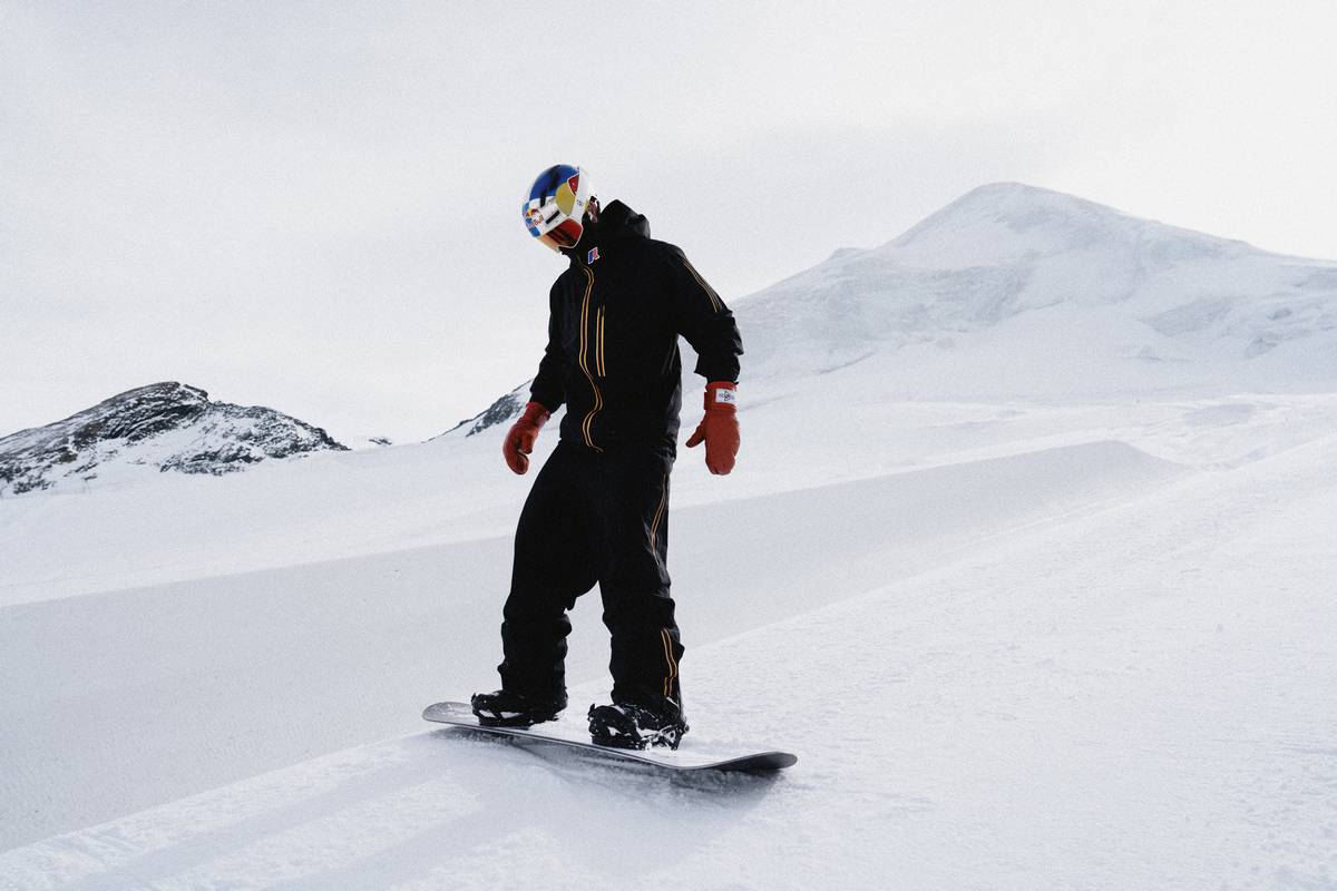 K-Way Scotty James capsule snowboard