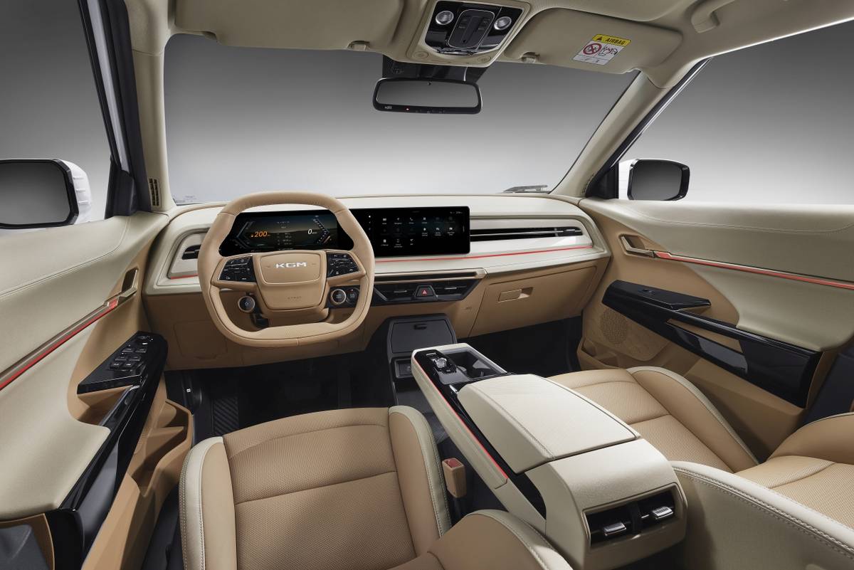 KGM Actyon HEV interni