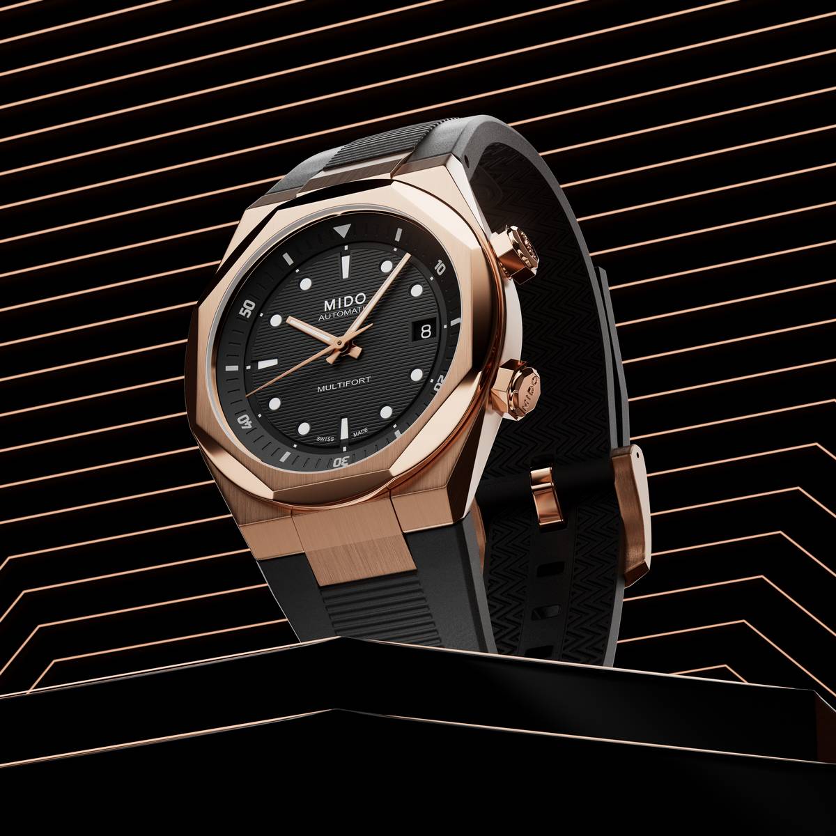 Mido Multifort 8 Two Crowns