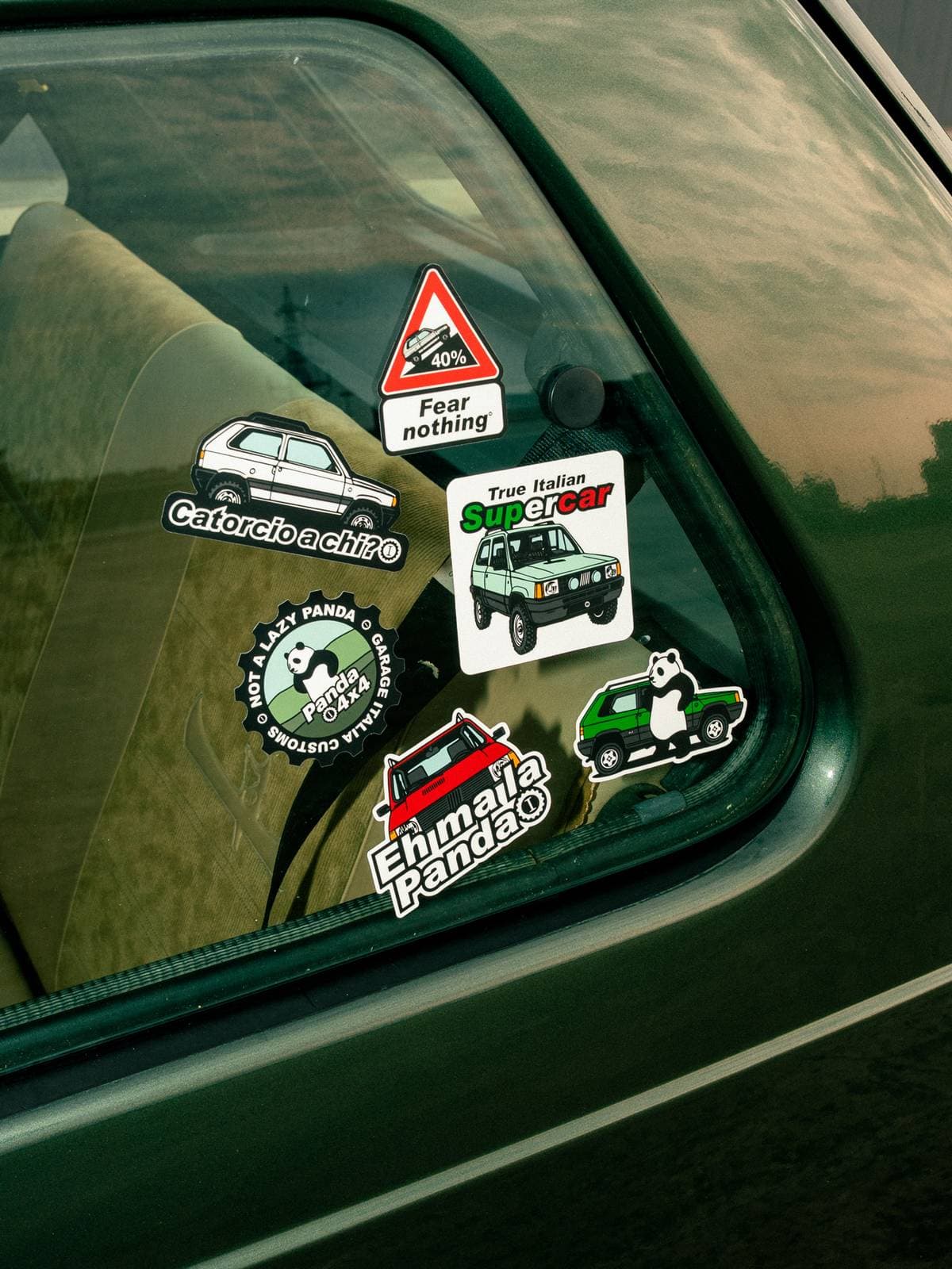 Panda 4x4 GIC capsule adesivi