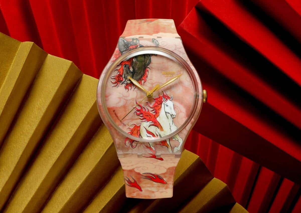 Swatch Riding The Clouds quadrante