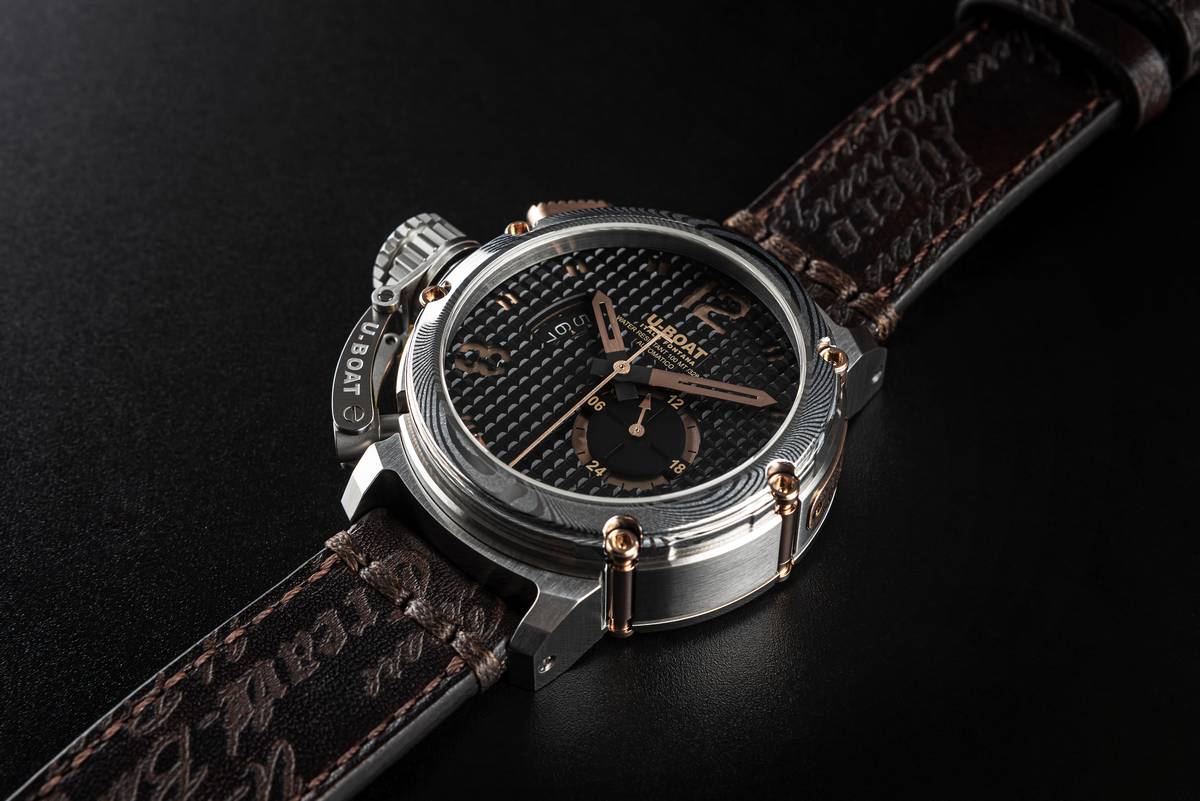 U-BOAT Chimera Damasco Bronze calibro