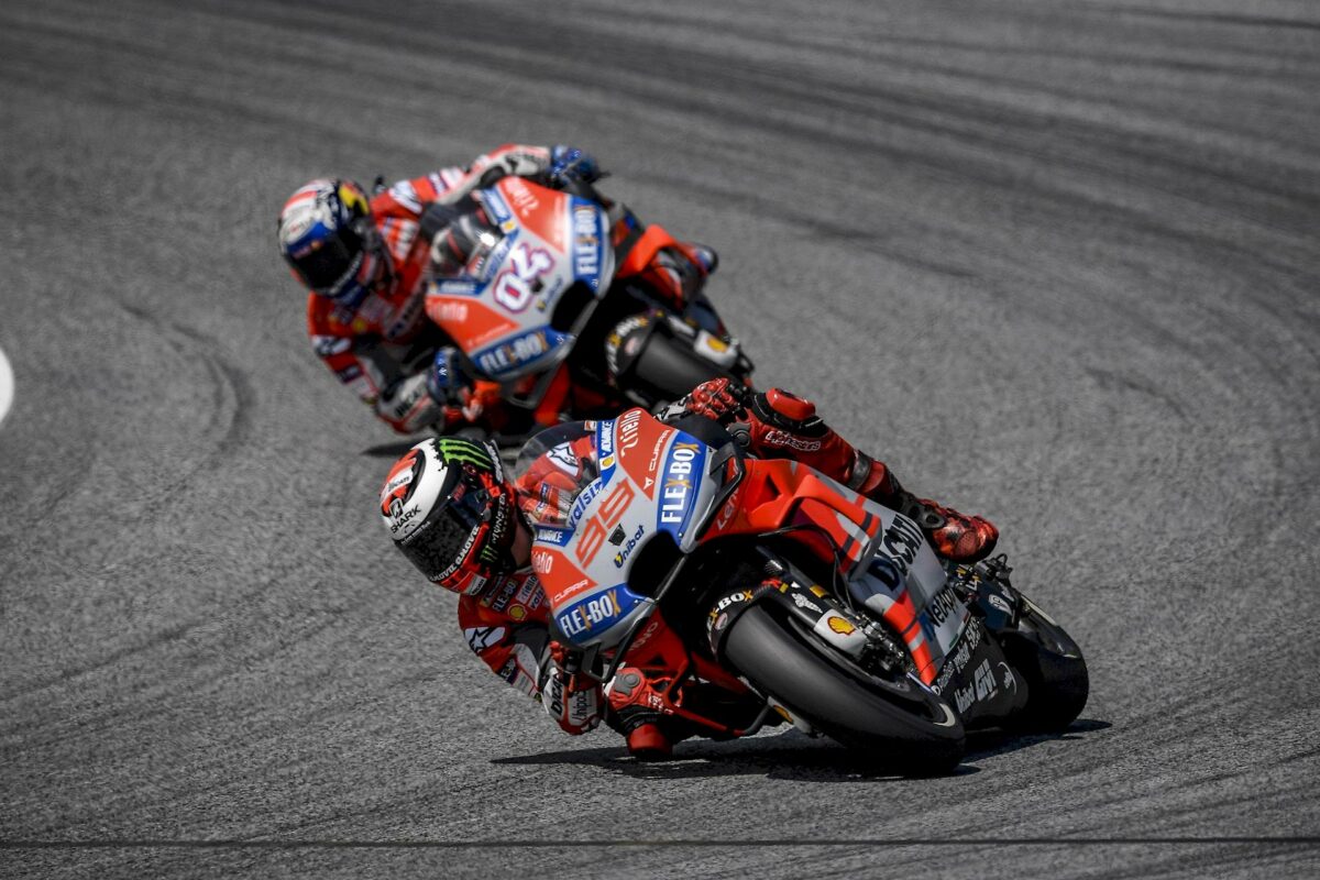 Jorge Lorenzo e Andrea Dovizioso