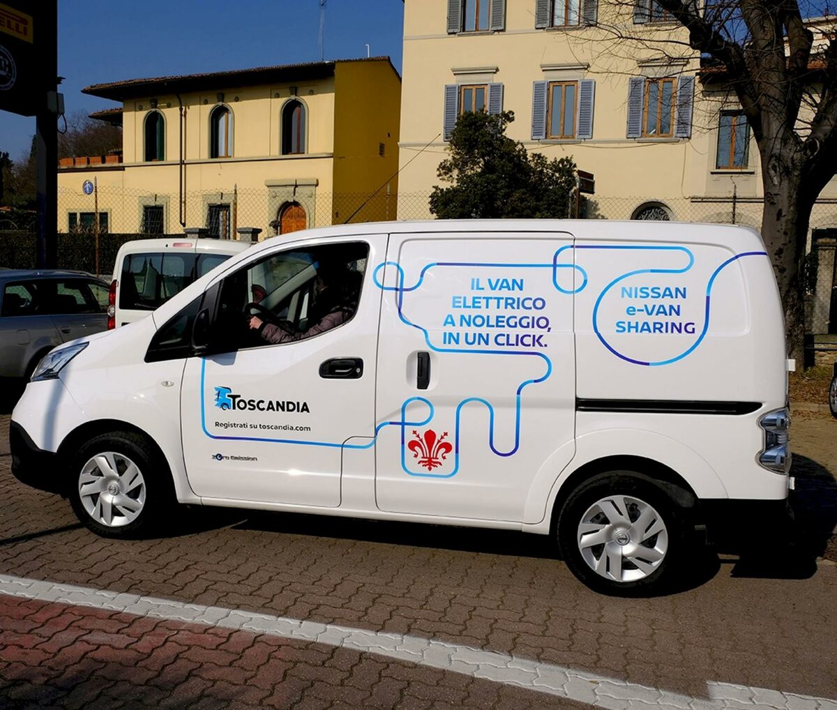 Nissan e-Van Sharing