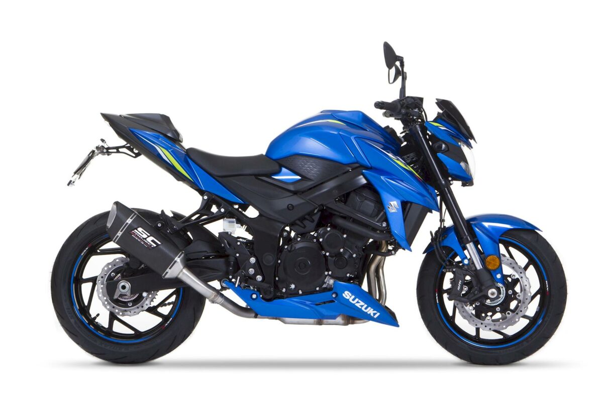 Suzuki GSX-S750 Yugen Titanium e Carbon