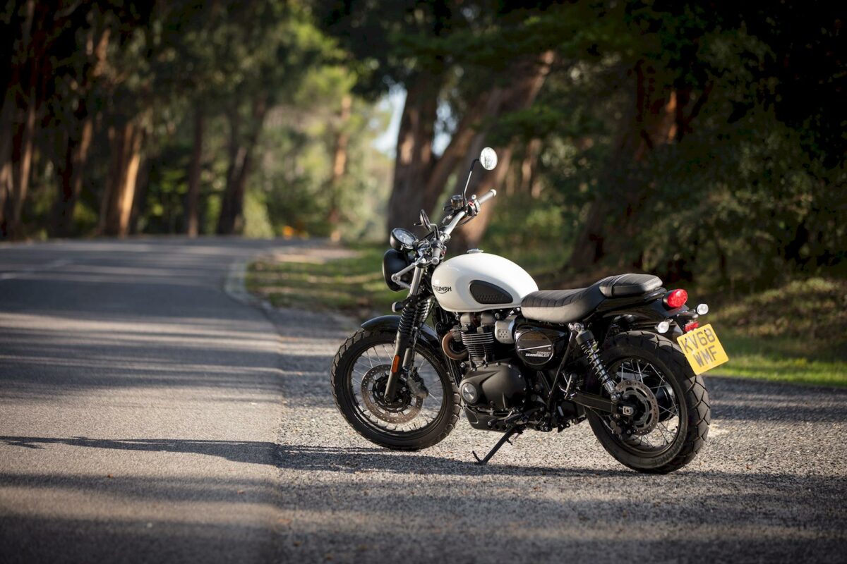 Test Triumph Street Scrambler 2019 Static