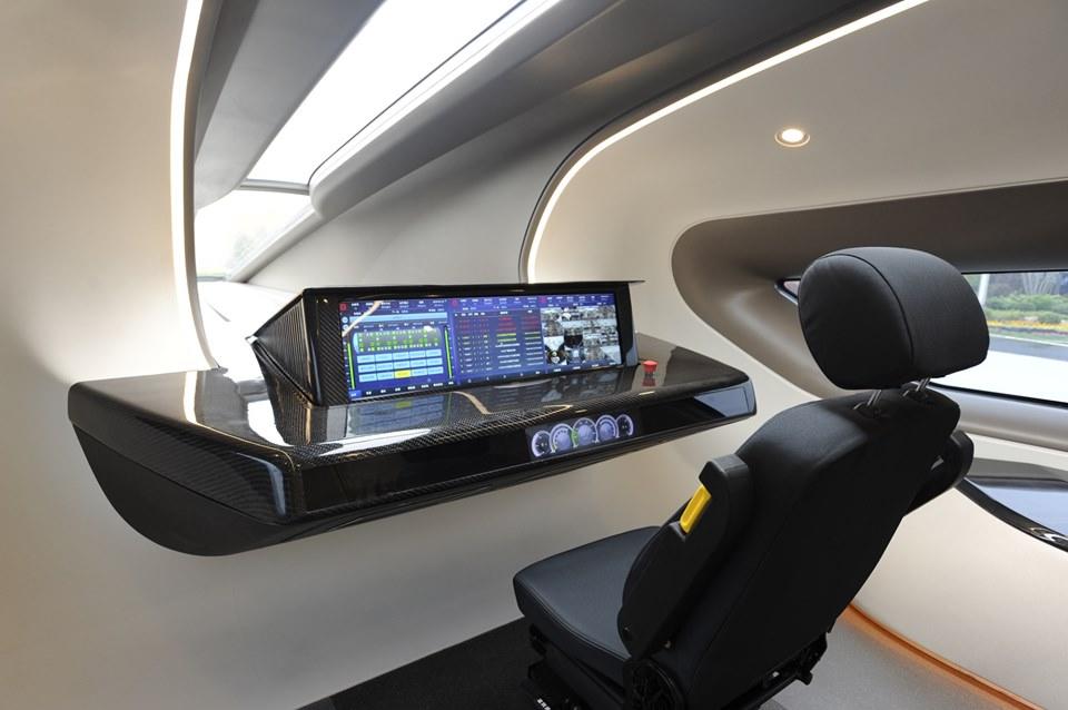 CRRC maglev interior