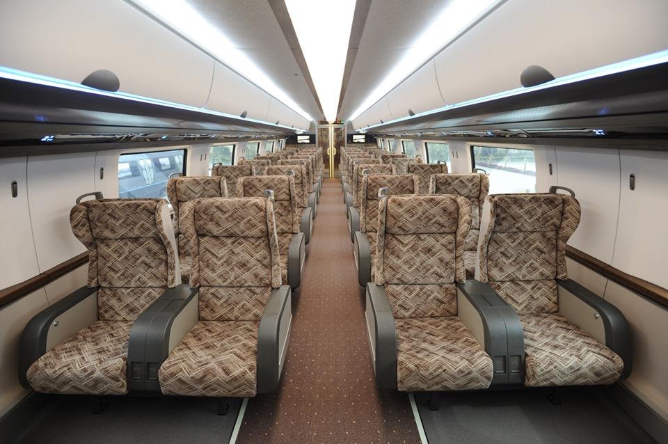 CRRC maglev interior
