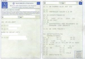 Come si legge il libretto di circolazione