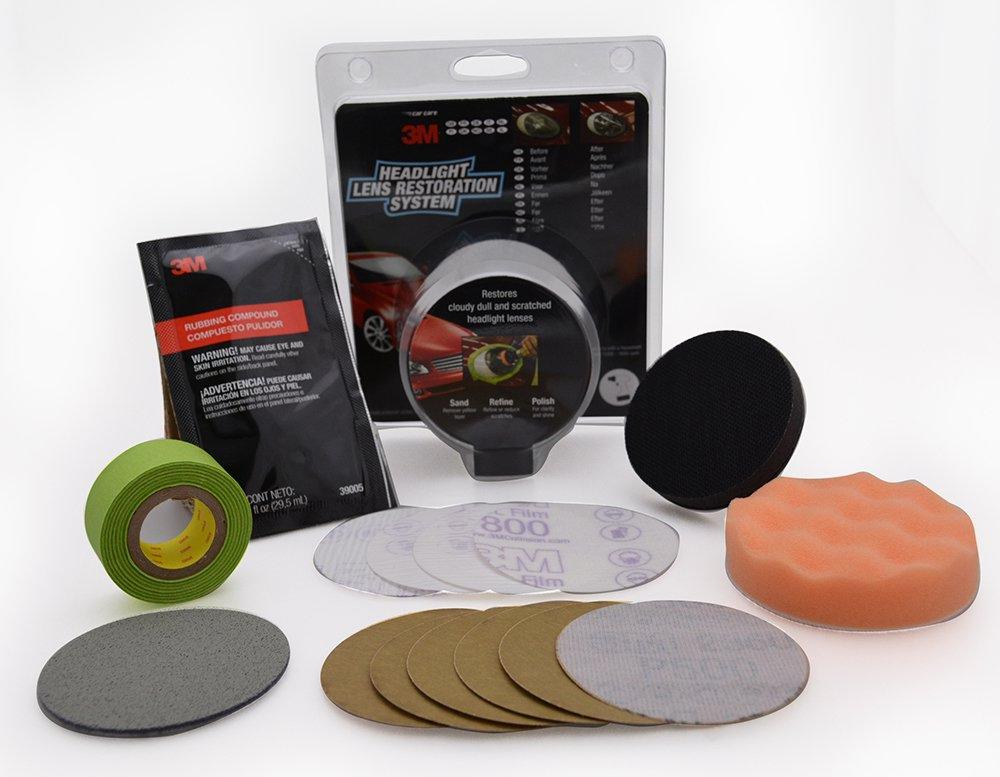 Kit Di Ripristino Delle Lenti Dei Fari Dell'auto Strumento Spray Per Il Rinnovamento 2* Coperchi - Foto 7