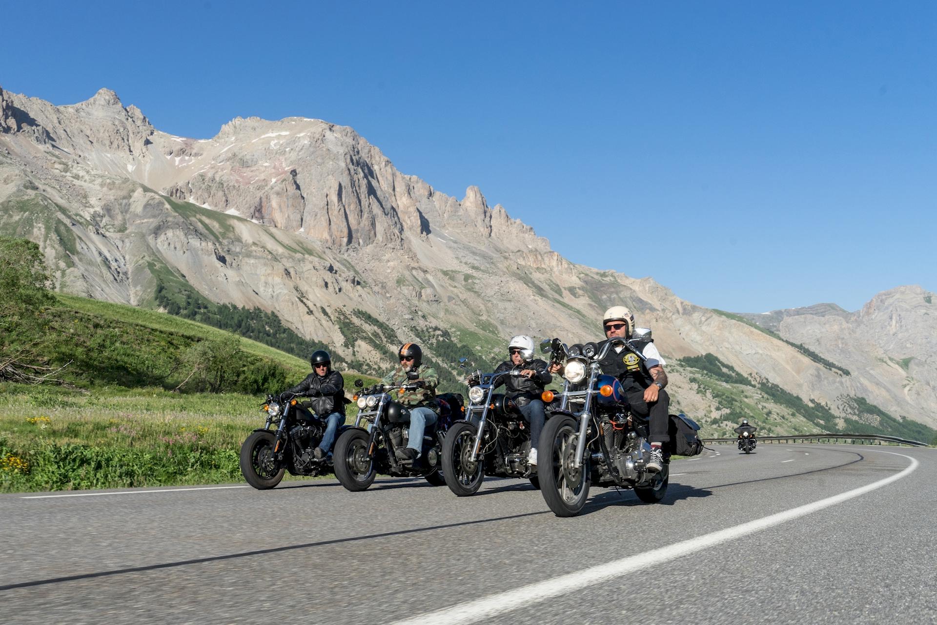 Metzeler Cruisetec test Punta Bagna Harley-Davidson