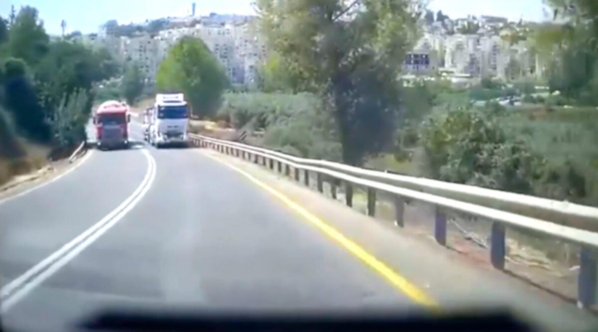 israele camion