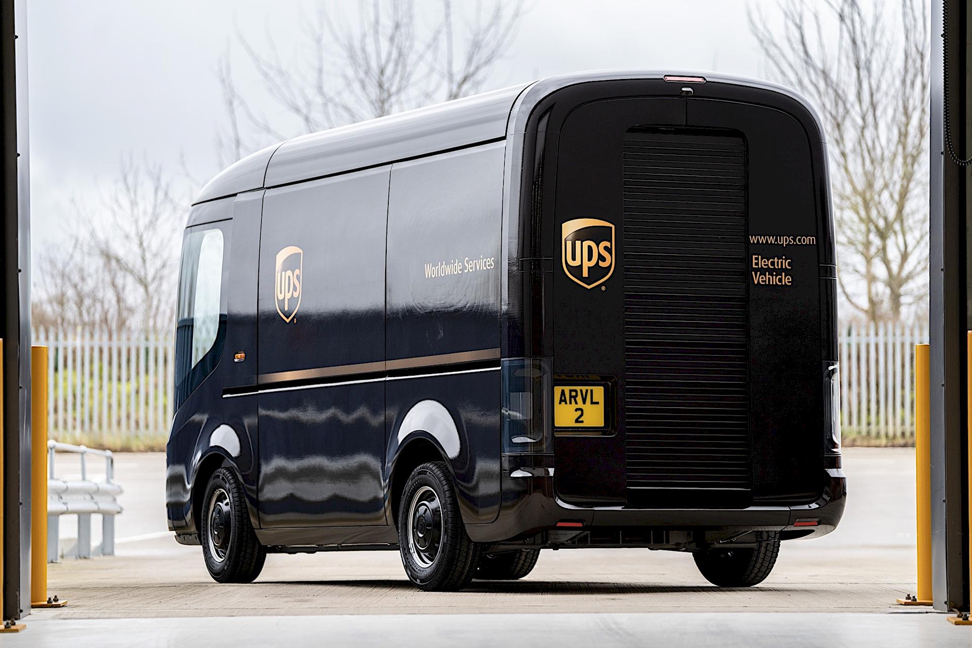 UPS Furgoni elettrici Arrival