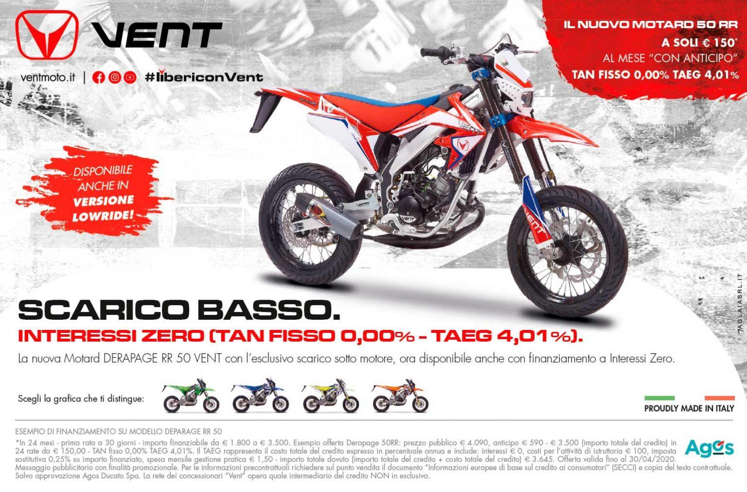 Vent Moto Promozione 2020