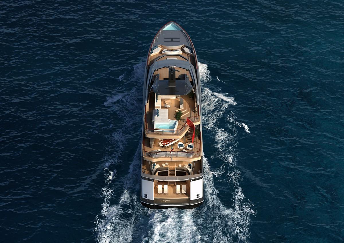 Luca Vallebona Gravity superyacht