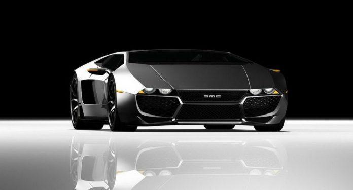 DMC DeLorean Rendering