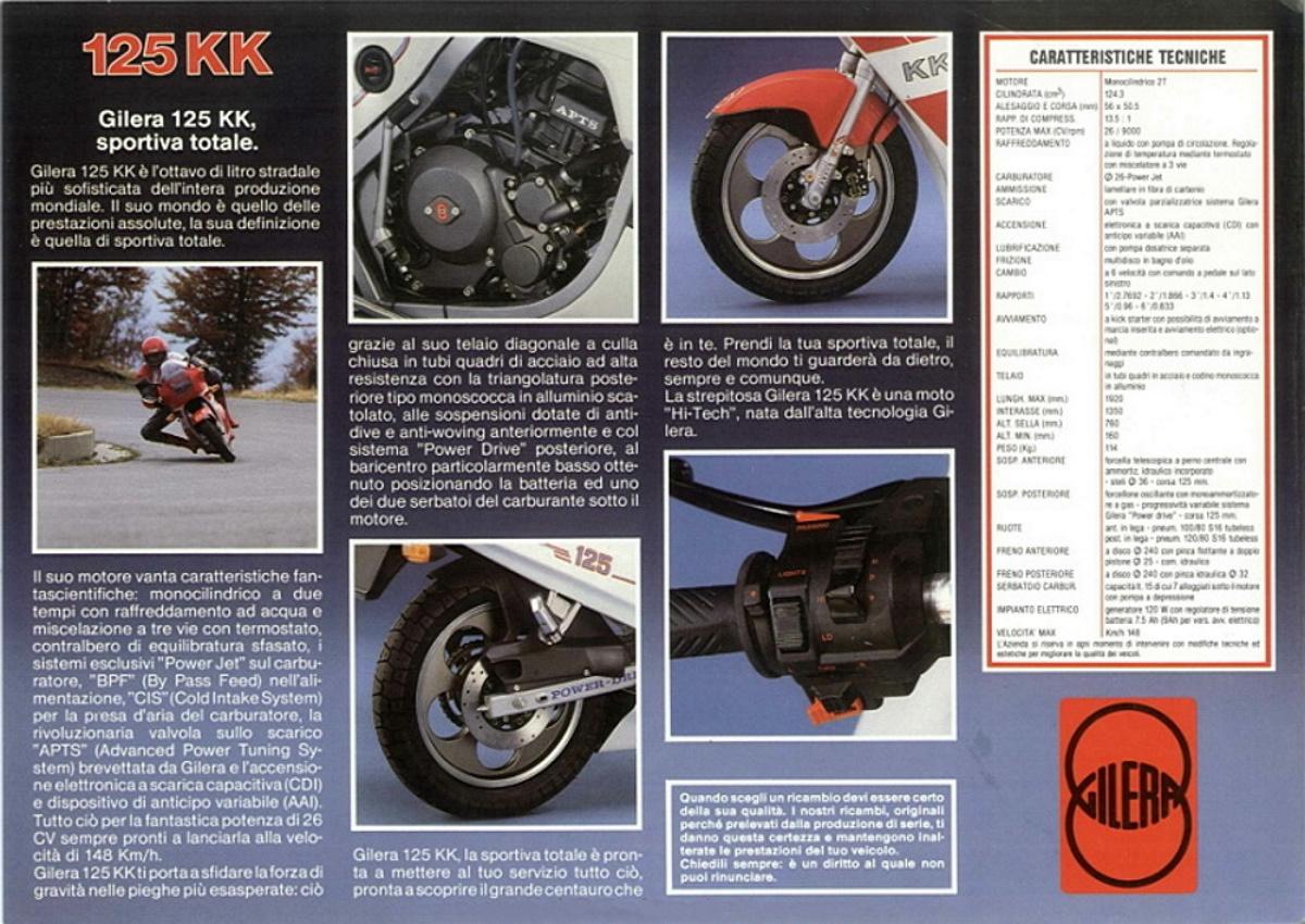 Gilera KK 125 preserie