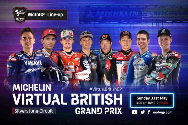 MotoGP virtuale Gran Bretagna 2020