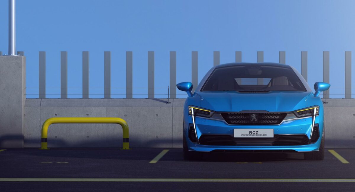 Peugeot RCZ Rendering